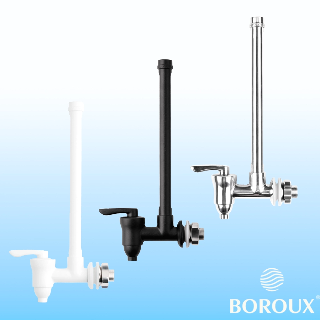 BOROUX Water View Spigot with glass level indicator
